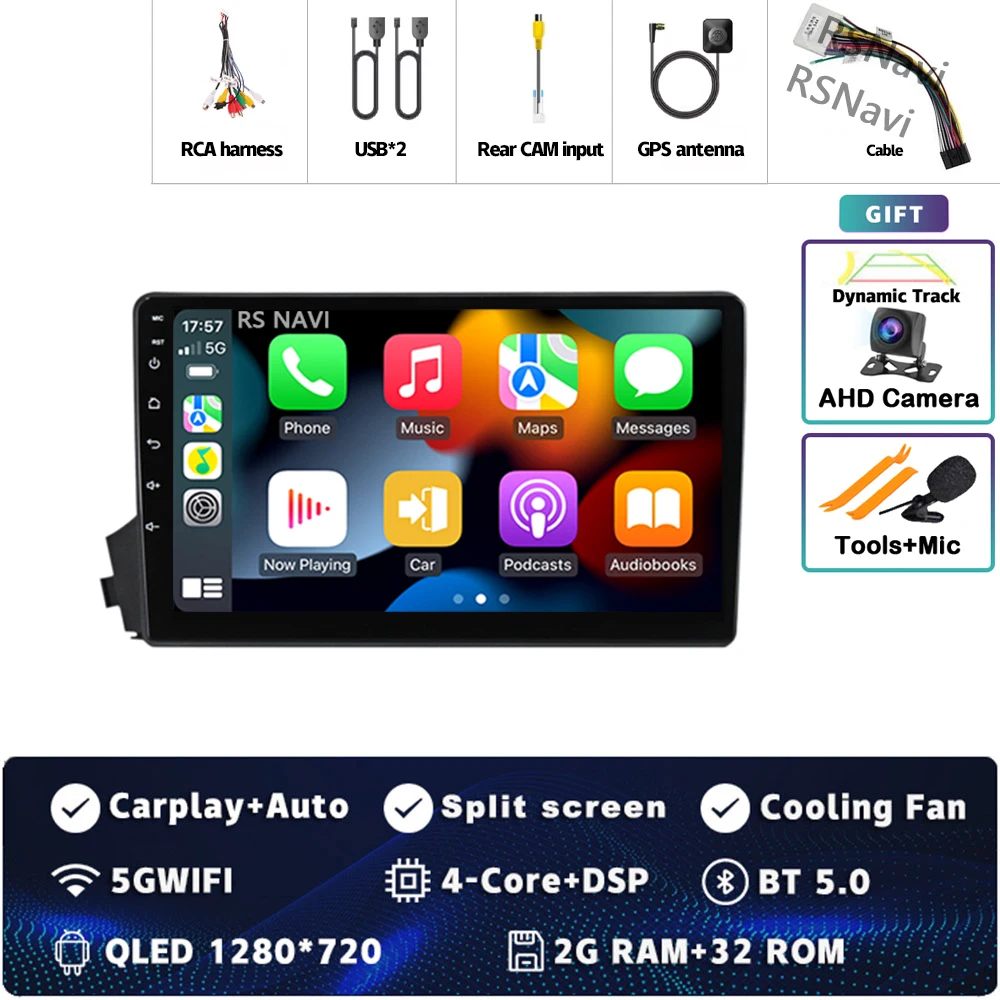 

Android 15 для SsangYong Kyron Actyon C100 2005-2011 2K QLED WIFI Автомобильный радиоприемник Мультимедийный стереоплеер GPS Qualcomm CarPlay 4G BT