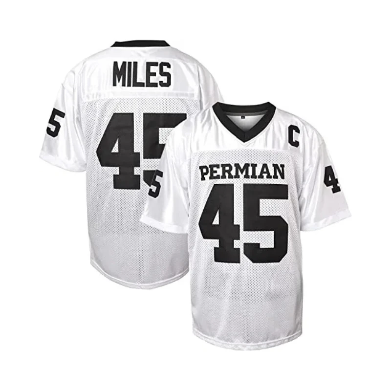 

Boobie Miles American Football Jersey 45 Permian High School Football Friday Night Lights Movie Cosplay Outdoor Sport Tops