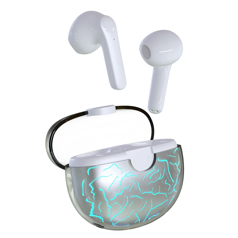 

VG58 TWS Color Breathing Light Headsets Gaming Bluetooth-compatible 5.1 Earphones Smart Touch Earbuds Stereo Sports Earbuds