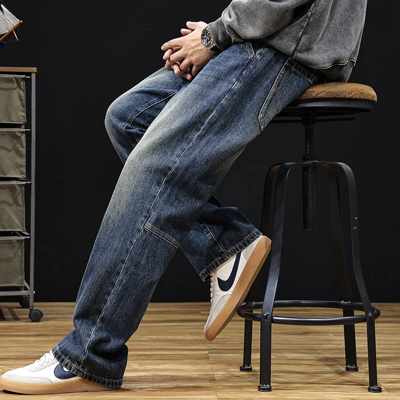 Мужские брюки мужские джинсы спортивные брюки-карго Мужская одежда джинсовые