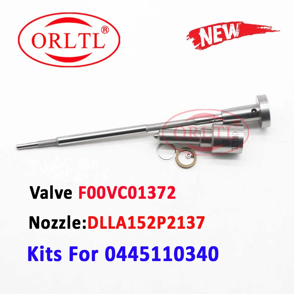 Фото Ремонтные комплекты форсунок ORLTL 0445110340 DLLA152P2137 (DLLA 152 P 2137) F00VC01372 для дизельных двигателей Ford, Peugeot, Citroen, Fiat №1