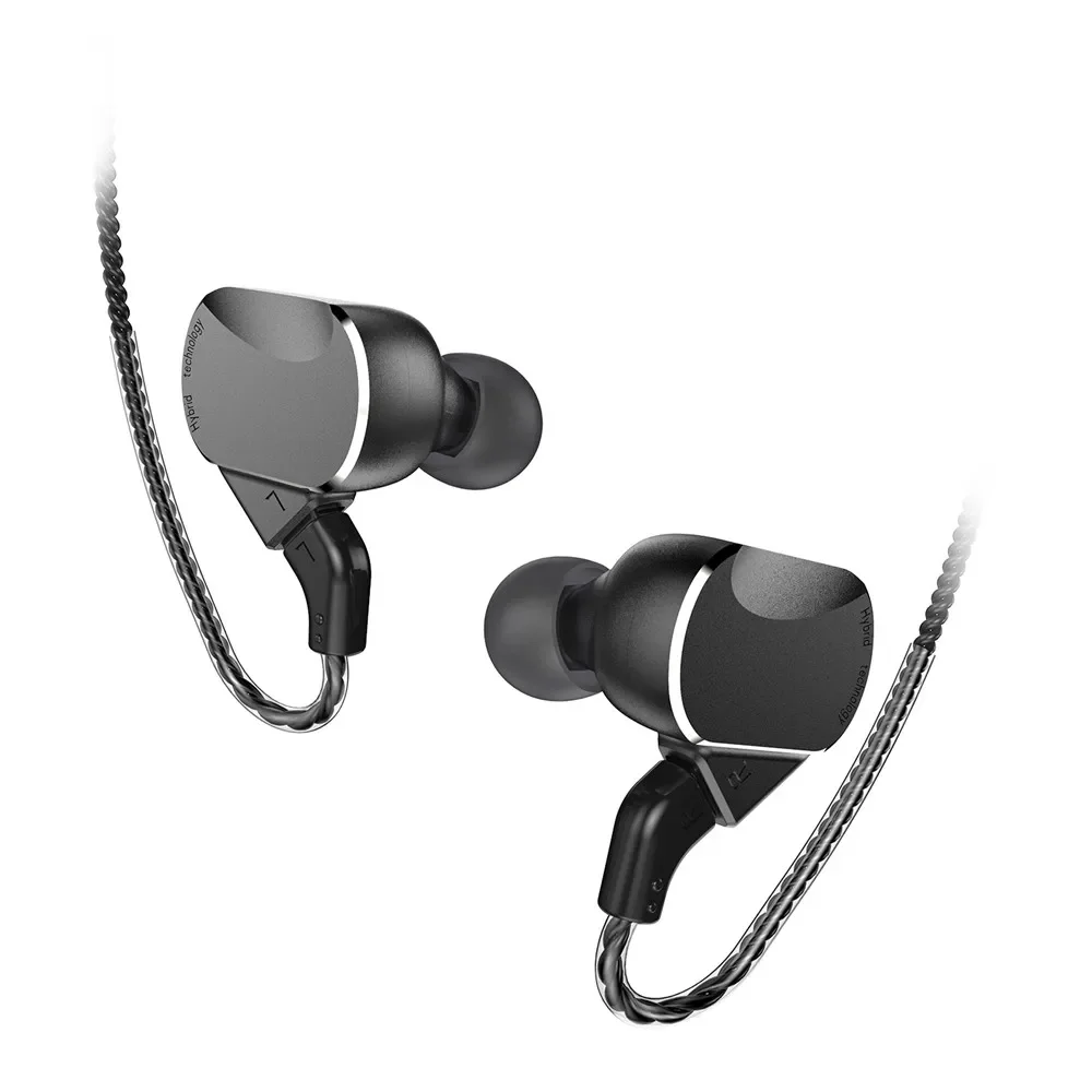 Фото Наушники BQEYZ BQ3 Hi-Fi 3 BA + 2 DD, алюминиевый металл №4
