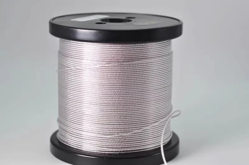 Медный посеребренный провод для наушников