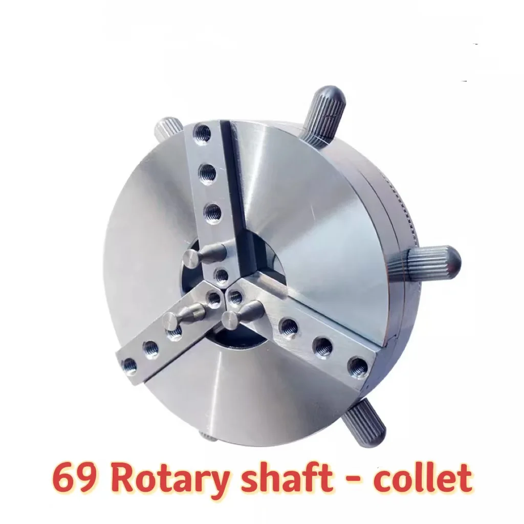 69 Rotary shaft collet Gripper Fixture Chuck Claw Rotate Jig For Jewelry Ring Fiber Laser Marking Engraving Machine Parts