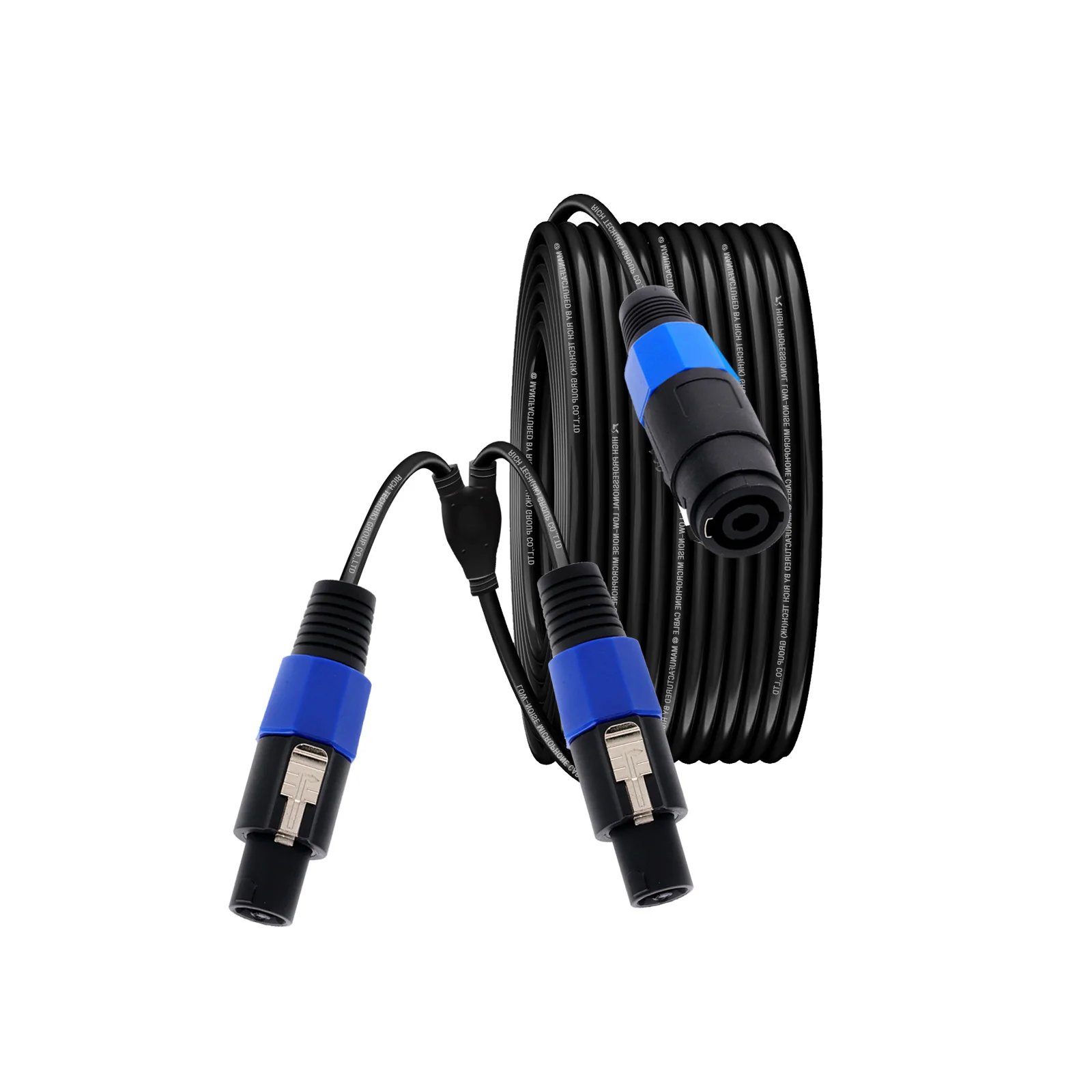 Фото Разветвительный кабель Speakon, 1-2 разветвителя Y-кабели Speakon Breakout Шнур Speakon Female/Male to Dual M/F Audio Extension SOUND Line №3