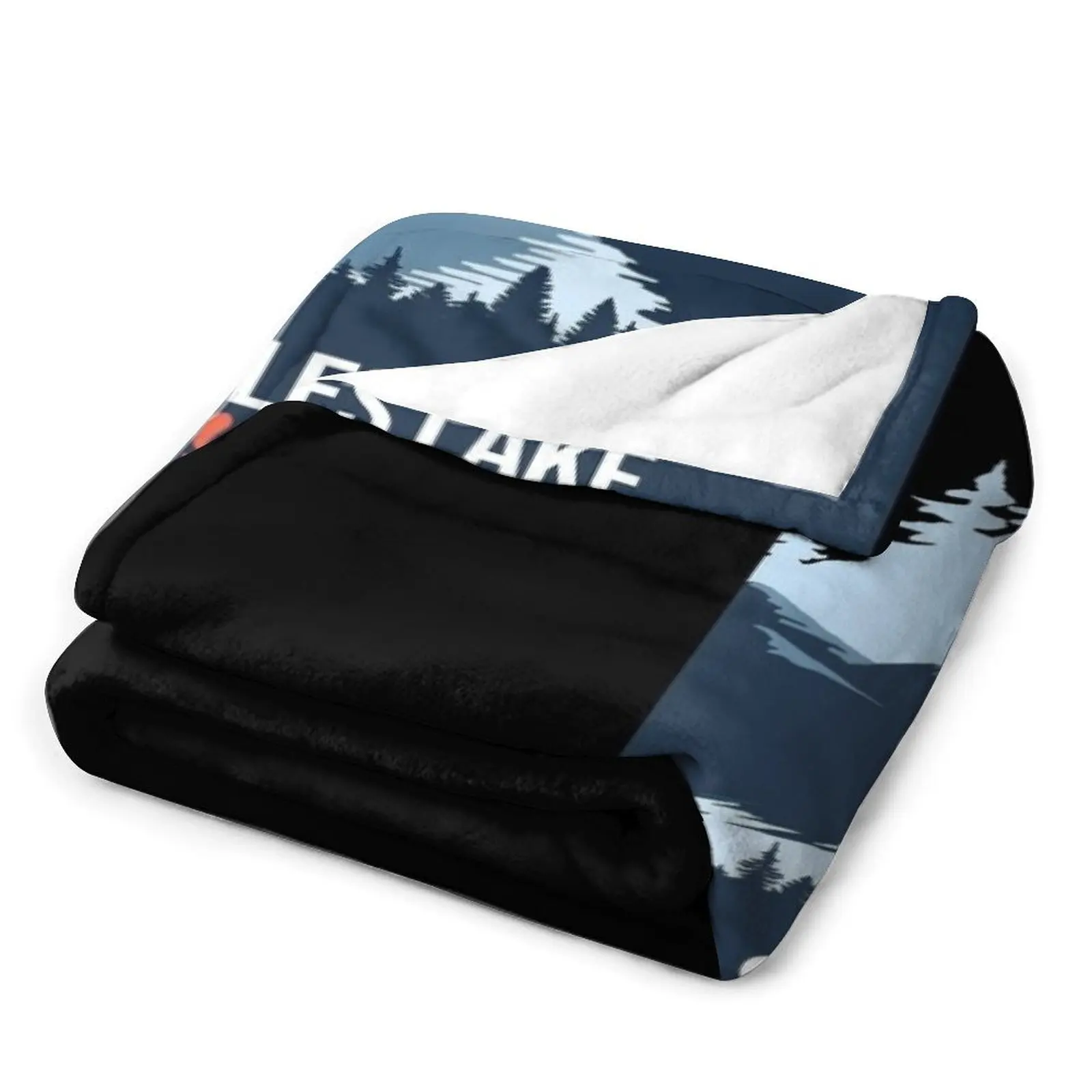 Skaneateles Lake New York с горной и сосной пледы рождественские подарки плюшевые одеяла в