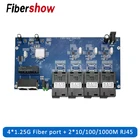 Ethernet коммутатор Gigabit, волоконно-оптический коммутатор 4F2E промышленного класса 4 sc волоконный порт 2 RJ45 101001000M печатная плата