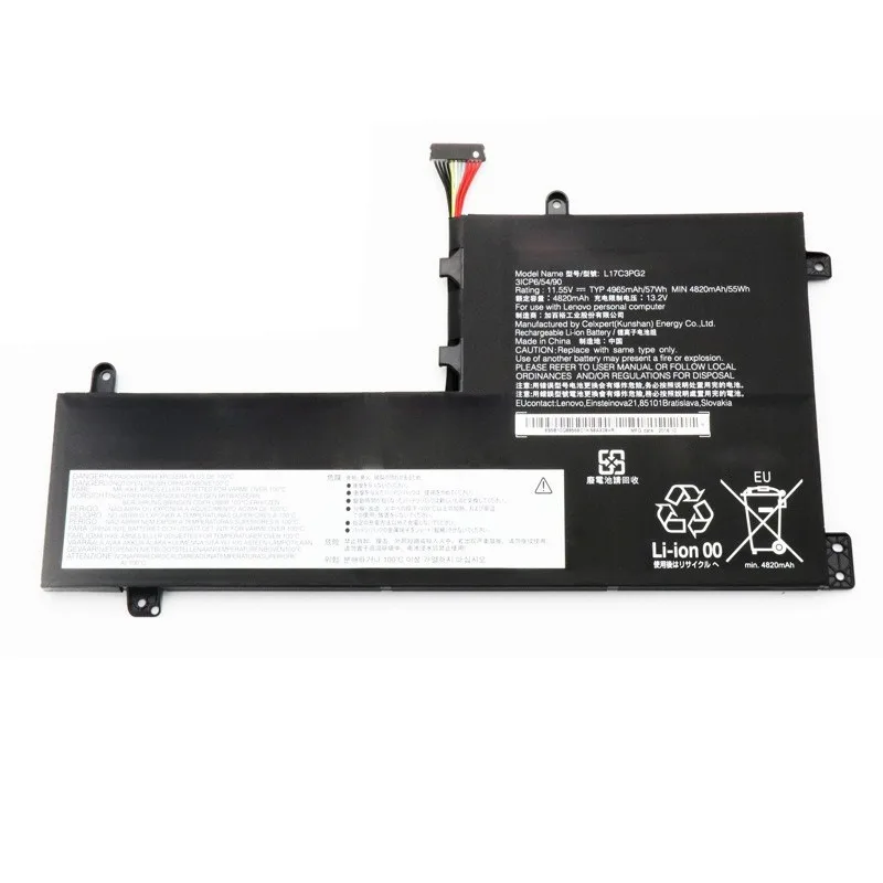 Фото L17C3PG2 5B10S56966 для Lenovo Legion Y7000P Y530 Y730, аккумулятор для ноутбука, высокое качество, сменный аккумулятор большой емкости №4