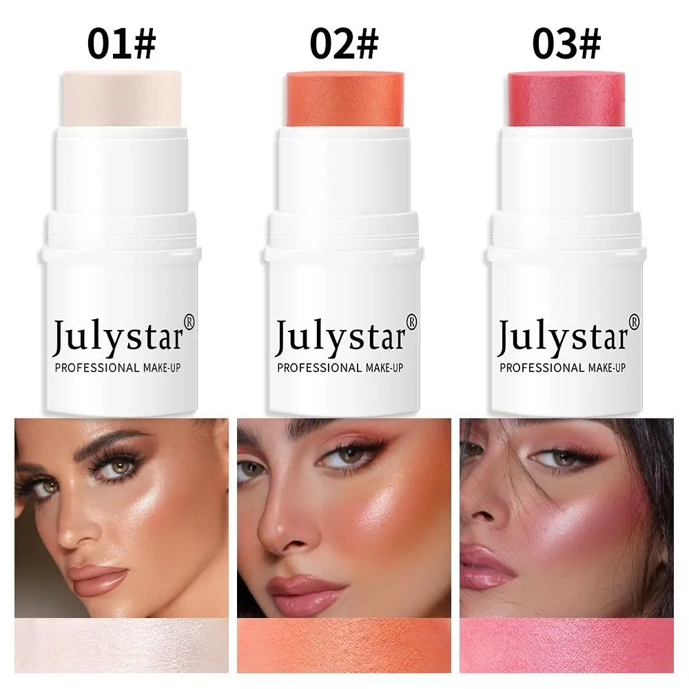 

Beauty Foundation Cream Contour Highlighters Highlight Concealer Pen Face Contour Stick Pearl Light Blush Cream Blush Stick