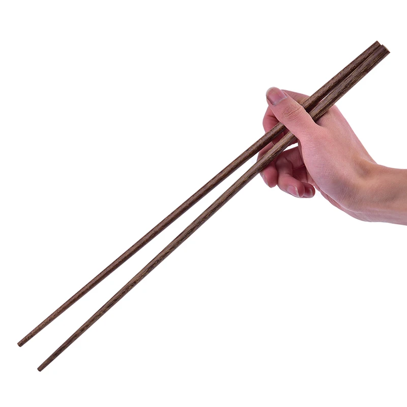 

One Pair Hot Pot Long Wood 42cm Chopstick Chopsticks Healthy No Paint Surface