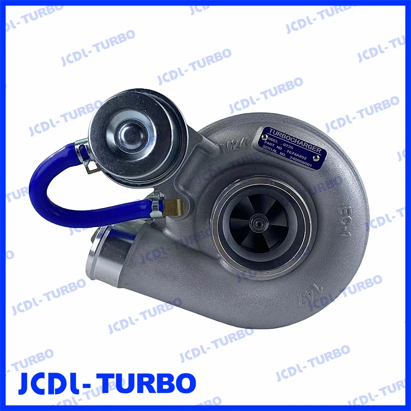 Турбокомпрессор GT25 2674A202 711736 -5003С -0003 Турбо для трактора Perkins Diverse T4.40/1104 Massey Ferguson 5455