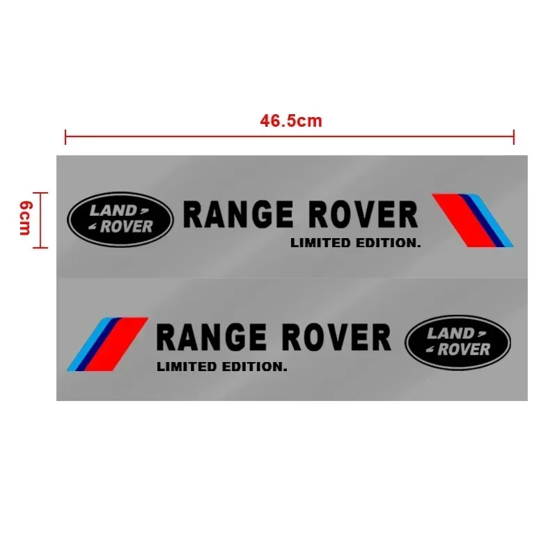 Светоотражающая наклейка на боковую дверь автомобиля 2 шт. виниловая с графикой