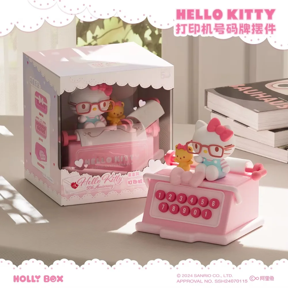 Sanrio Hello Kitty принтер временная парковка номерной знак орнамент украшение