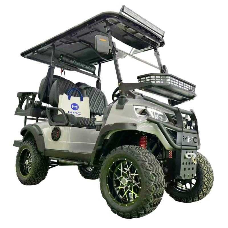 Модный классический клубный автомобиль MMC 4WD 4 места 48/60/72 В 10000/15000 Вт
