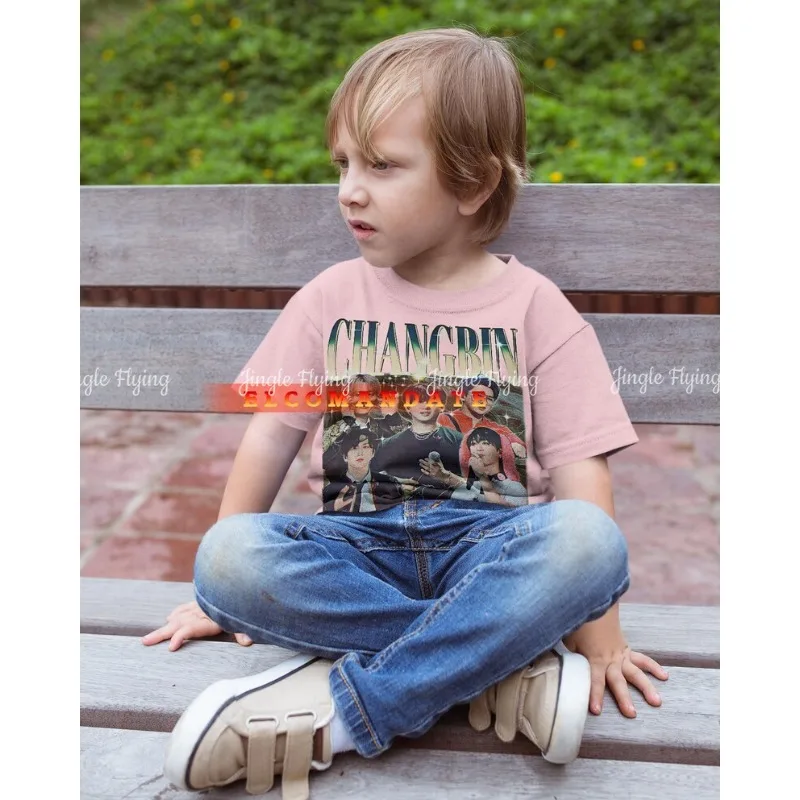 Футболка винтажная рубашка в стиле ретро 90-х годов футболка Bootleg Changbin свитер на