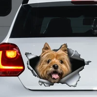 red cairn terrier decal cairn terrier car sticker cairn terrier magnet car decal