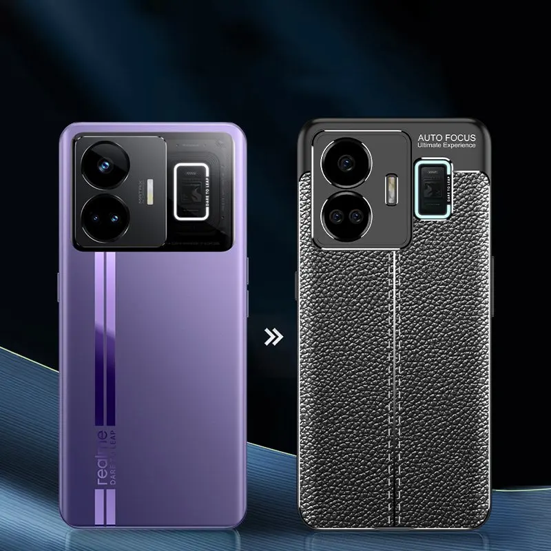For Realme GT Neo 5 Cover Case For Realme GT Neo 5 Coque Shell Fundas Shockproof TPU Soft Leather Phone Case Realme GT Neo 5