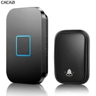 Беспроводной дверной звонок WEMEDA, 150 м, для умного дома, с кнопкой вызова