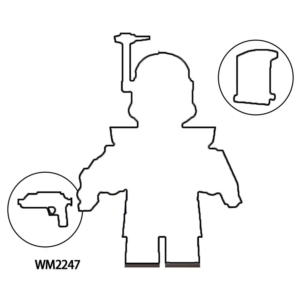 

TV6102 WM6128 WM6094 WM6126 TV6104 Clone Building Blocks Trooper Force 99 Hunter Crosshair Wrecker Rex Star Brick Figures