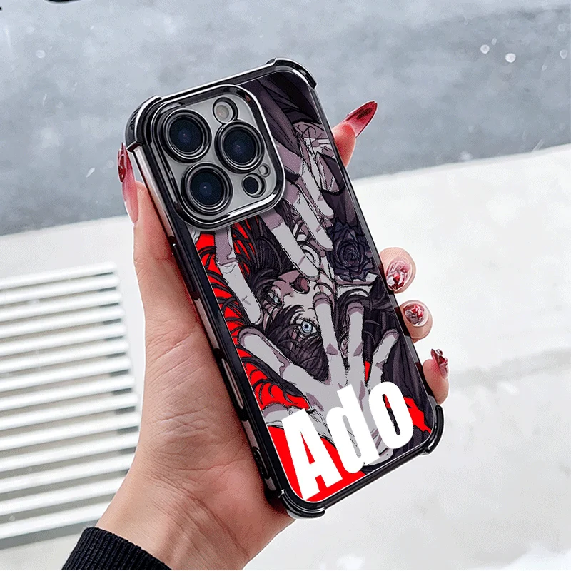 Фото Чехол для телефона Ado Cartoon K-Kyogen X Uta с покрытием для Xiaomi Poco X6 X7 X8 Pro Max X5 X3 M8 M7 M5S Redmi 15C 15 14C 13C 17T 15T 14T №5