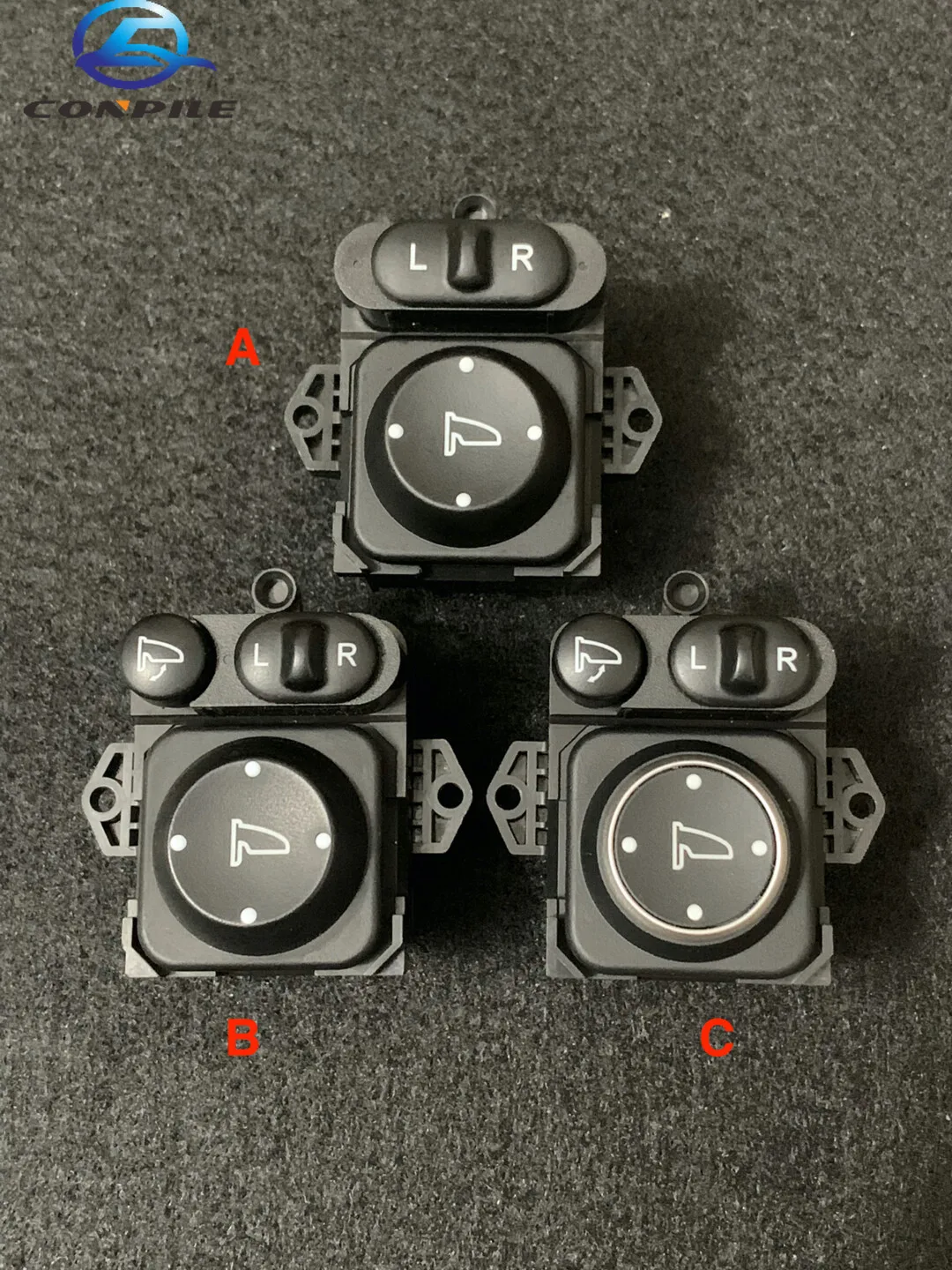 1 шт. для Honda 9th Accord CRV Civic Fit CRIDER, складной переключатель для зеркала заднего вида