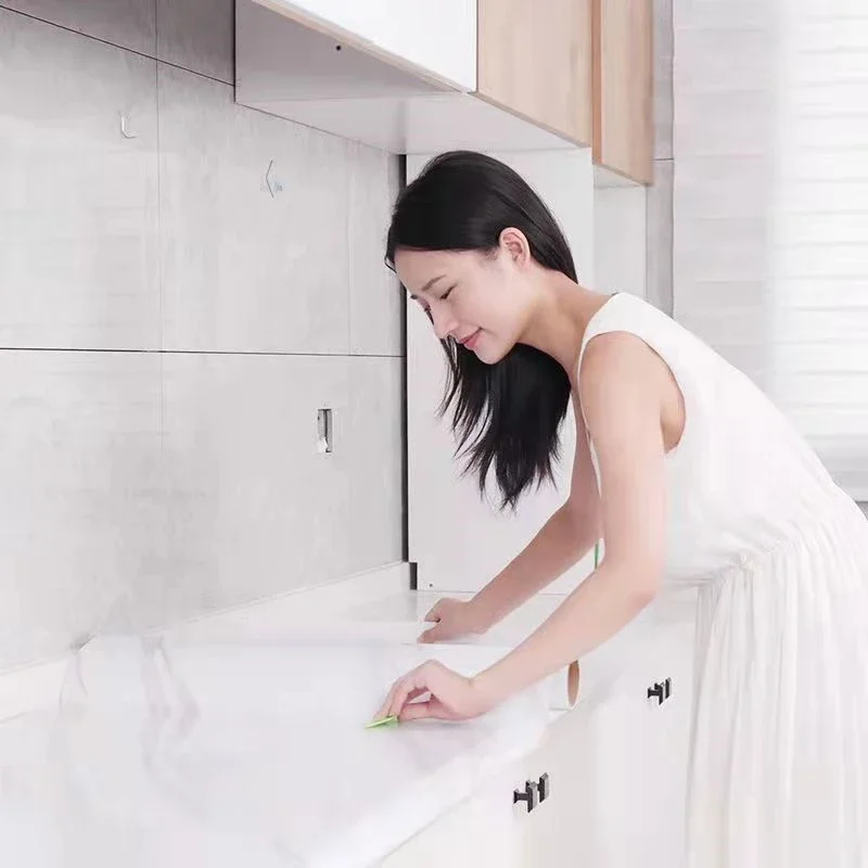 Набор наклеек для кухонных шкафов в европейском стиле 40 см x 5 м ПВХ наклейки на