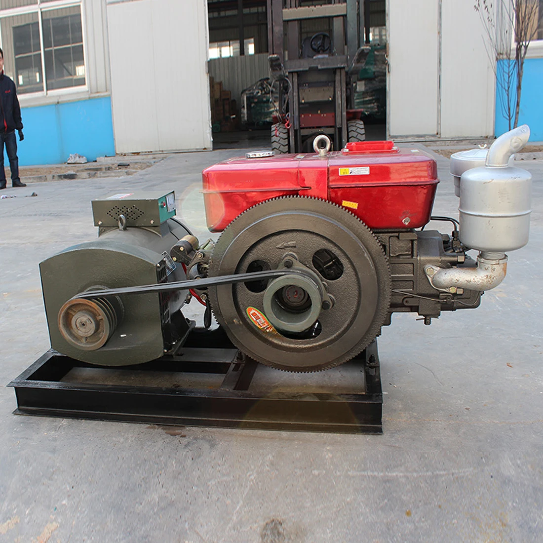 Одноцилиндровый дизельный генератор Бытовой однофазный трехфазный