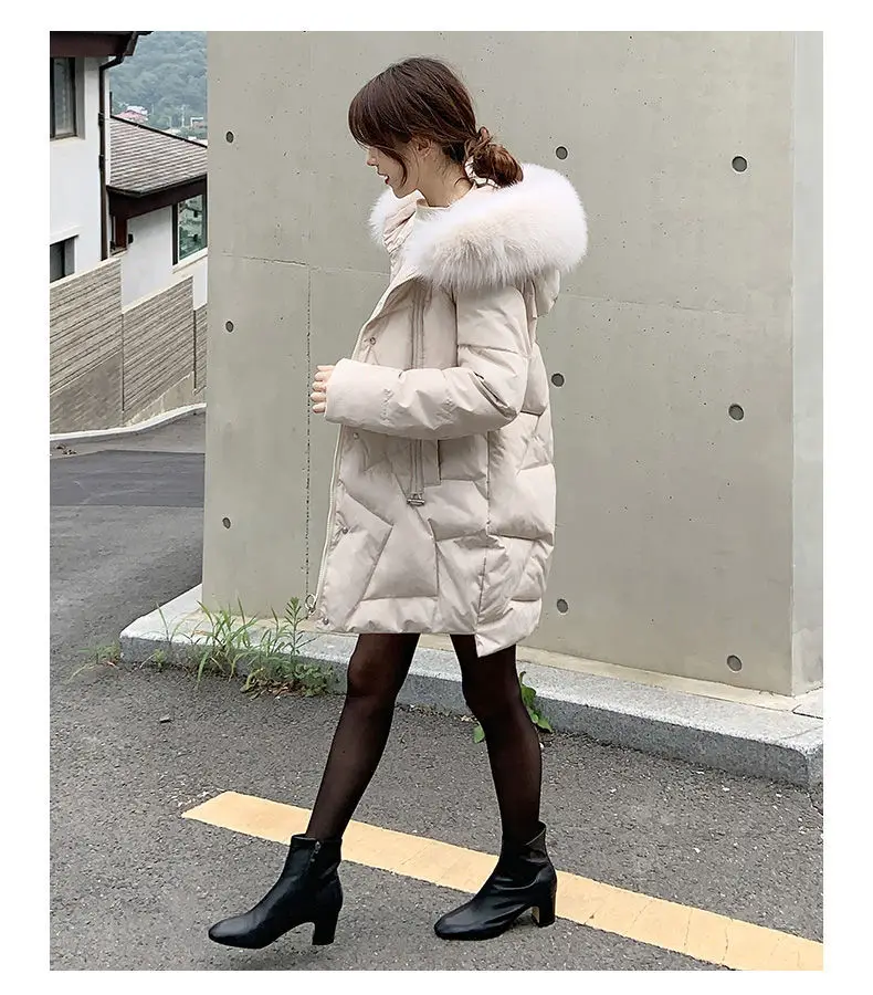 Women's Winter Cotton Padded Jackets Mid-Length Thickened 2023 New Loose Coat Lady Clothing