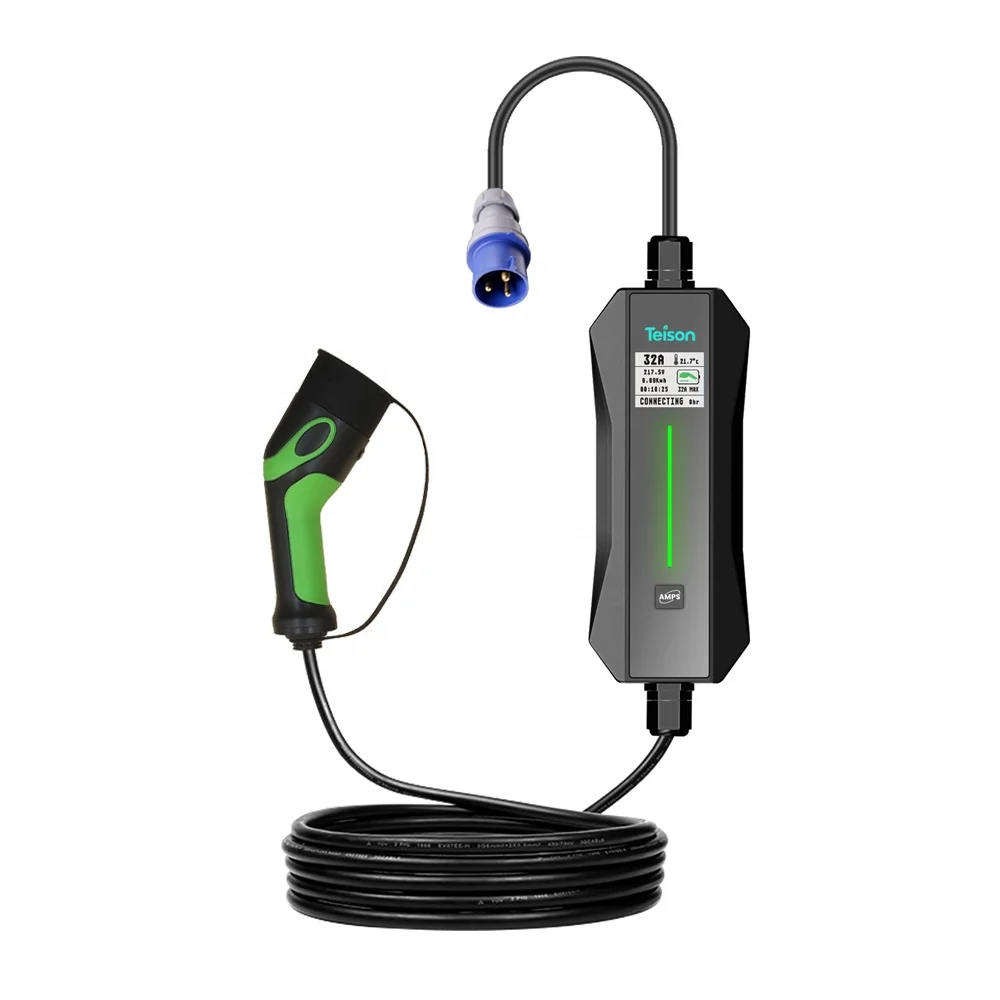 

Переносное зарядное устройство Teison ac 7 кВт 32a Уровень 2 ev