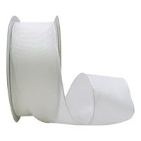 5 10 25 yardsroll 38mm white organza ribbon for wedding decoration sewing and haberdashery accessories bows for crafts
