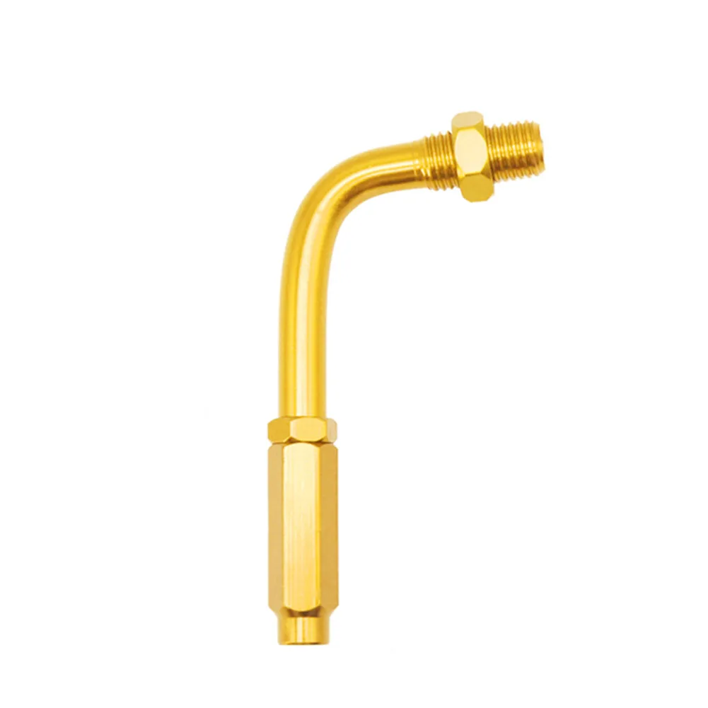 

1x Durable Colorful Throttle Cable Adjuster Motorcycle Universal 90 Degree Bendy Cable Guide Aluminum Alloy Polish Surface