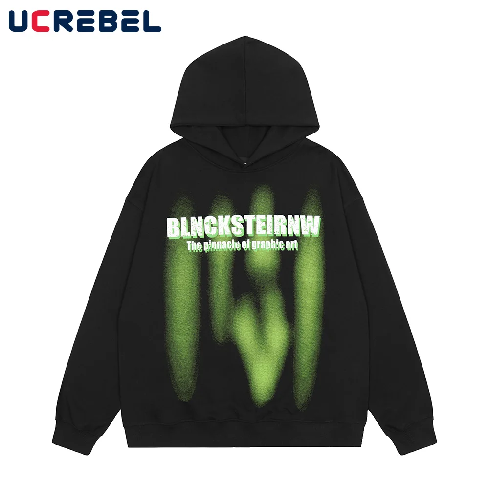 

Спортивный пуловер с буквенным принтом, Мужская Осенняя уличная одежда, повседневный свитшот с длинным рукавом и завязкой, свободные худи с...