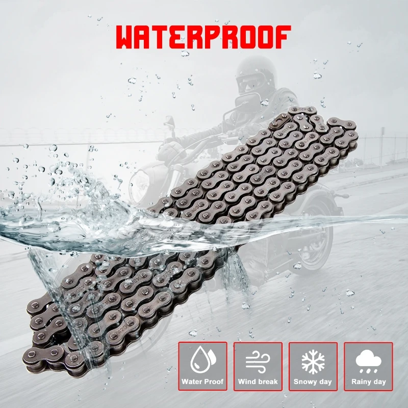 Стандартная цепь 420 дюйма, л + выключатель цепи для внедорожника куб. См, мотовездехода, квадроцикла, карт, скутера, мини-байка, мотоцикла