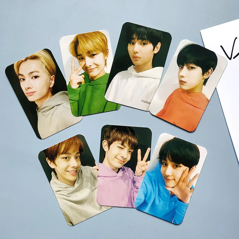 

7pcs/set Kpop Group ENHYPEN Photocard Photo Cards LOMO Card for Fans