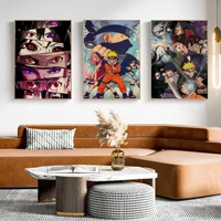 bandai naruto classic anime poster vintage room bar cafe decor stickers wall painting