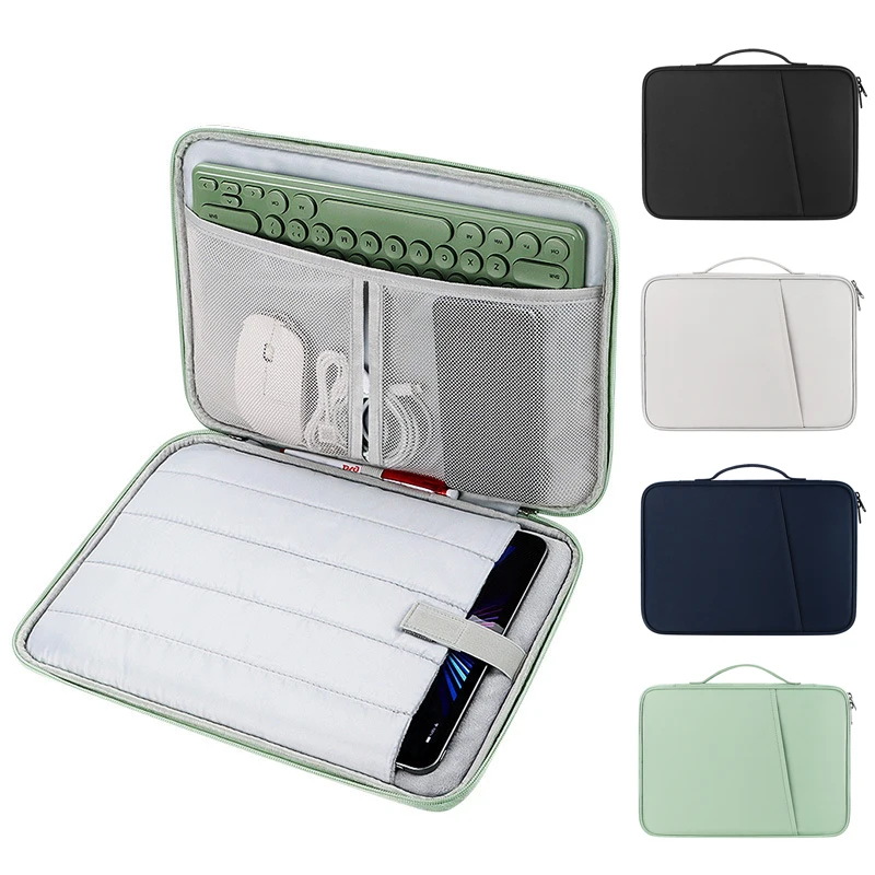 

For iPad 10.2 Case 10th Gen 10.9 2022 Bag Portable Sleeve Cover Pro 11 12.9 10.5 Air 3/4/5 Shockproof Pouch Bags Tablet Handbag