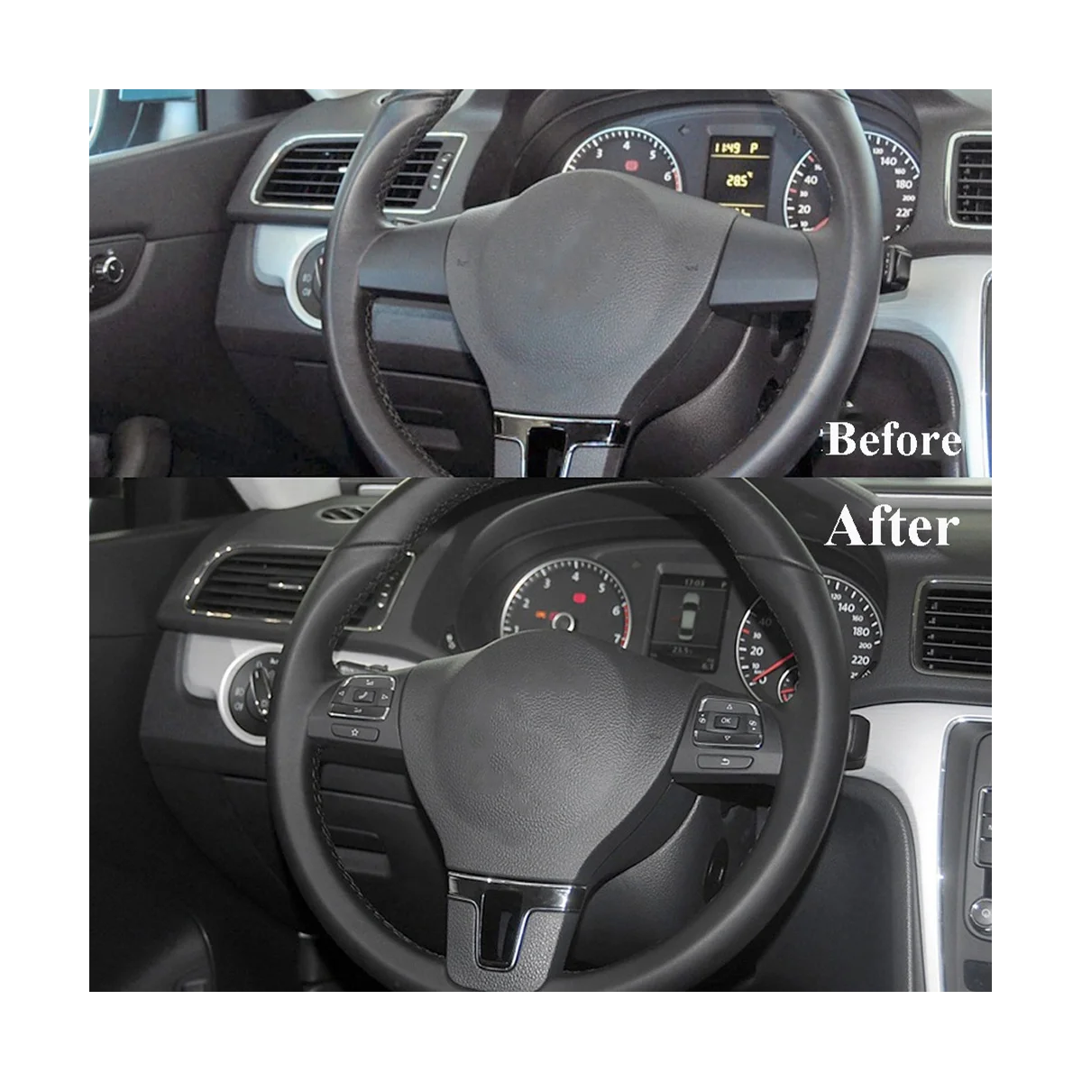 

56D959537B 56D959538A Car Multifunction Steering Wheel Switch Control Button for P at B7 Sharan 2011-2015