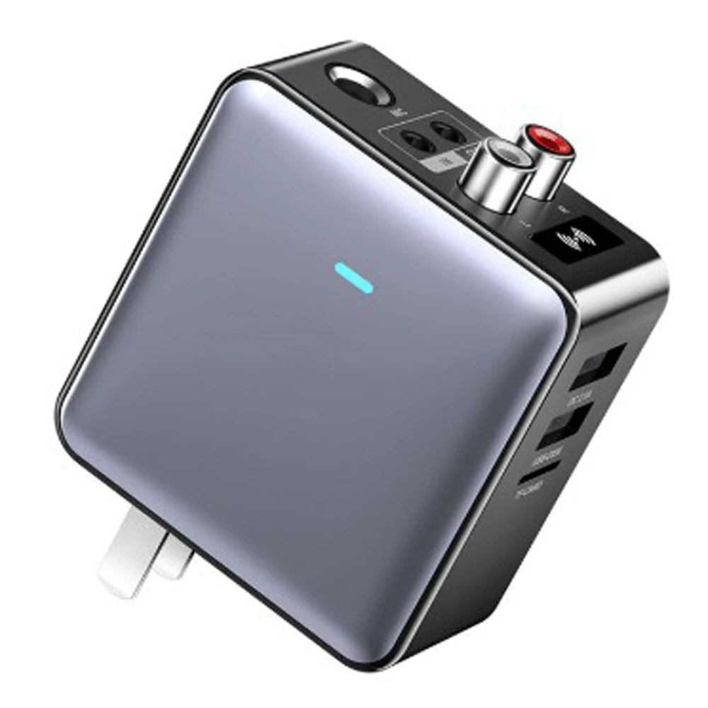 USB зарядное устройство 3 5 мм 6 AUX/RCA/U-Disk/TF/ Микрофон Караоке HIFI Bluetooth Аудио