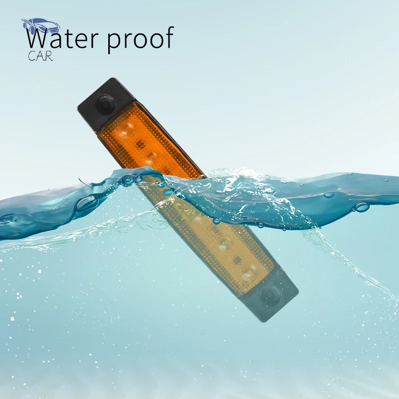 Автомобильные внешние светодиодные фонари 24 В/12 В 6 светодиодов Автобус Грузовик