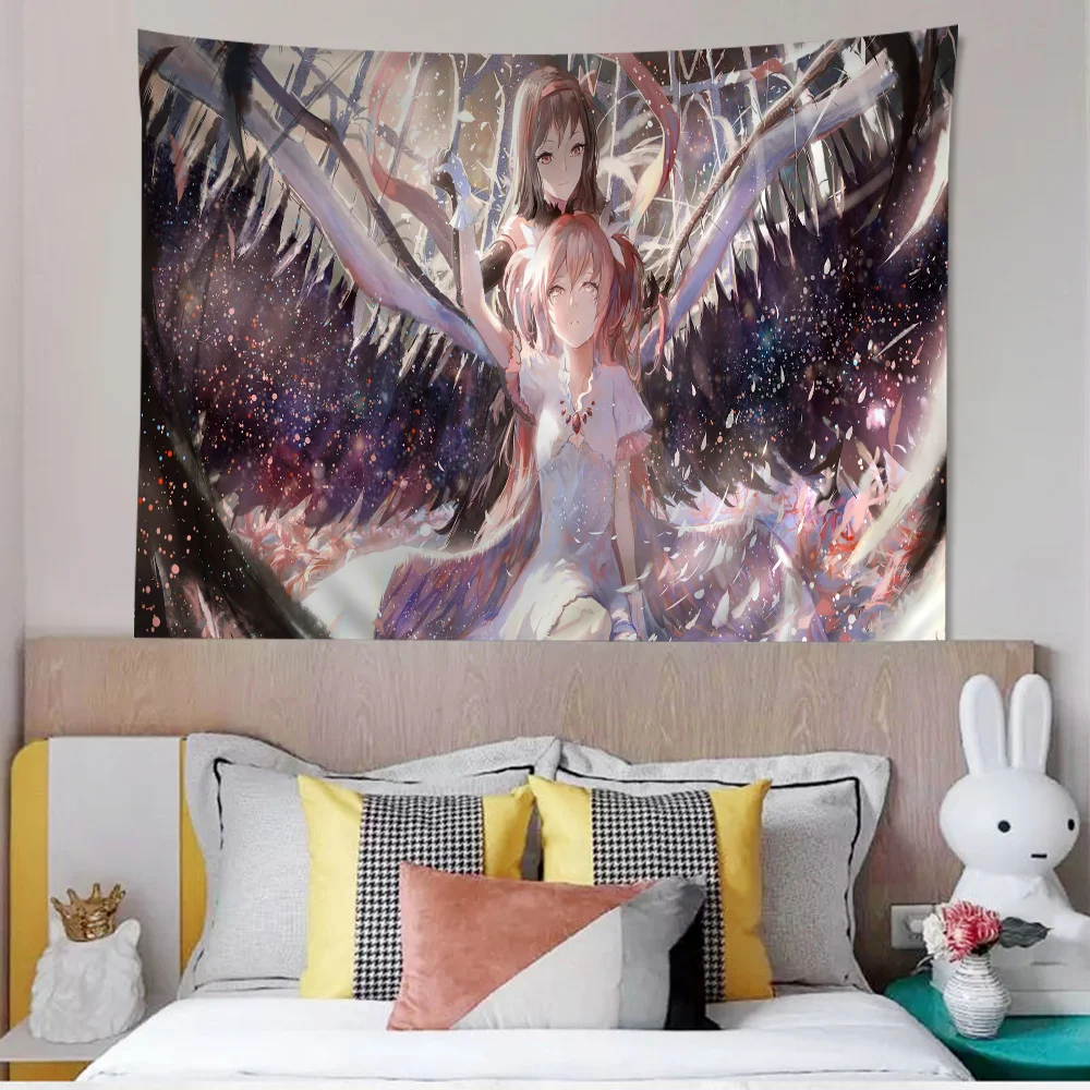 Милый P-Puella M-Magi M-Madoka M-Magica подвесной богемный гобелен настенный Мандала дешевый