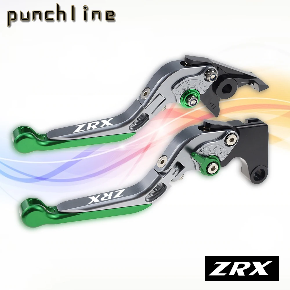 

Рычаги сцепления для ZRX1100 ZRX1200 1999-2007, аксессуары для ZRX 1100 ZRX 1200 CNC, Складные Выдвижные Тормозные Рычаги