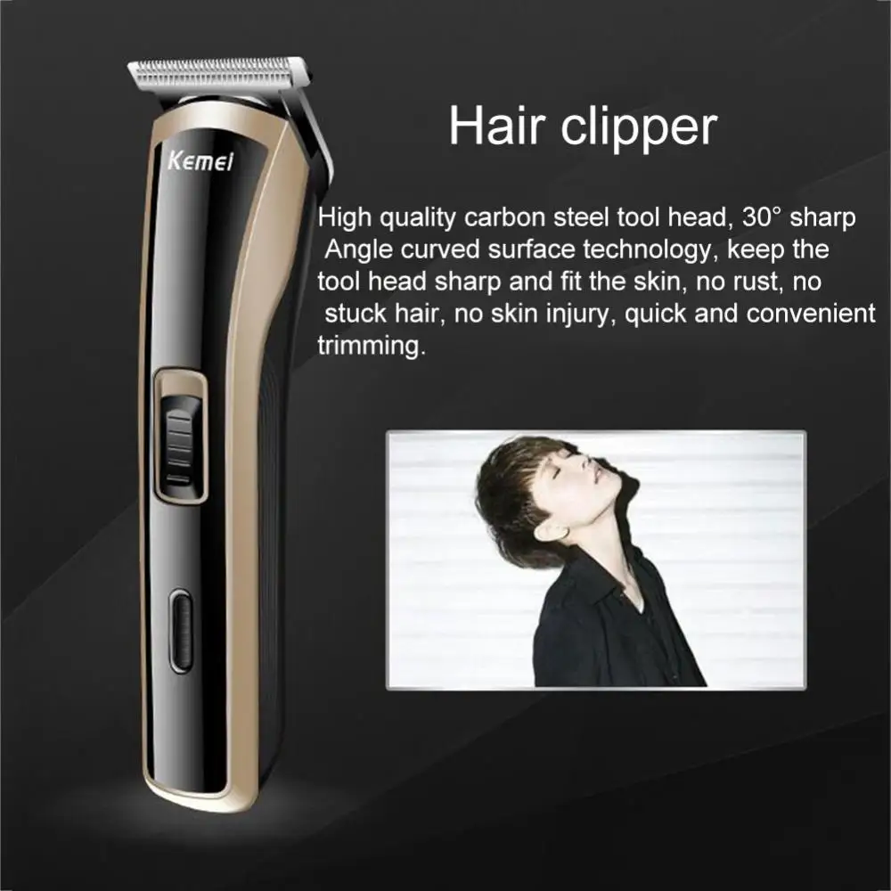 

Rechargeable Beard Trimmer Hair Clipper Haircut Tool Barber Shop Electric Comb