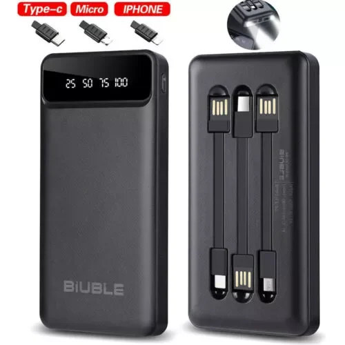

NEW2023 New in Digital Power Bank LED 2USB Backup Battery Charger For Mobile Phone power bank smartphone phone case павер банк
