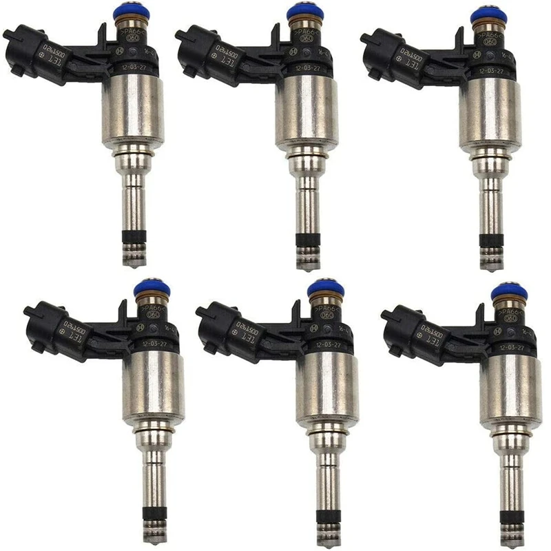

6x Fuel Injector 0261500303 For 2012-2017 Buick Enclave Chevy Traverse GMC Acadia 3.6L 12663380