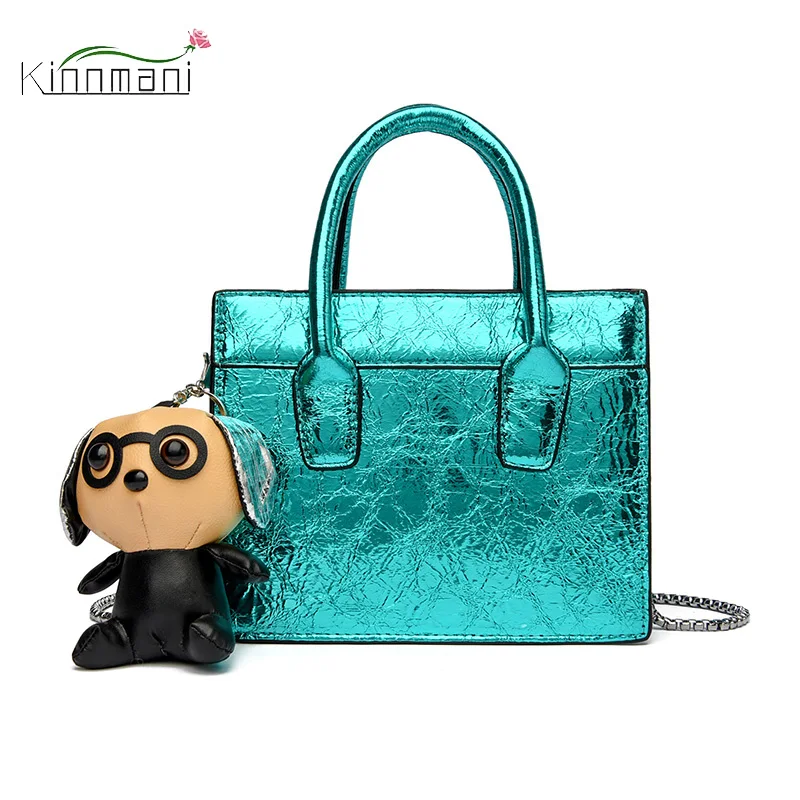 

Brand Designer Style Luxury Women's Handbags Fashion Pendant Monochrome Shoulder Bags for Women Shopping Bags Bolsas Feminina