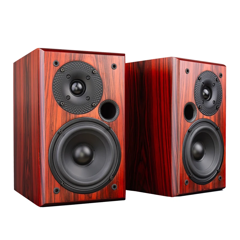 

5 Inch Bookshelf Surround Passive Speaker Hifi High Fidelity Home Fever Home Theater Speaker Sound Box Desktop Speakers 120W