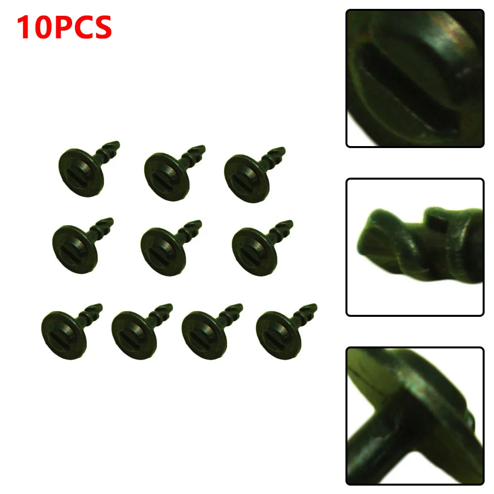 

10Pcs Car Clips UNDER ENGINE & GEARBOX UNDERTRAY COVER CLIPS FASTENERS 8K0 805 121 For BMW Spoiler Pin Durable Accessories