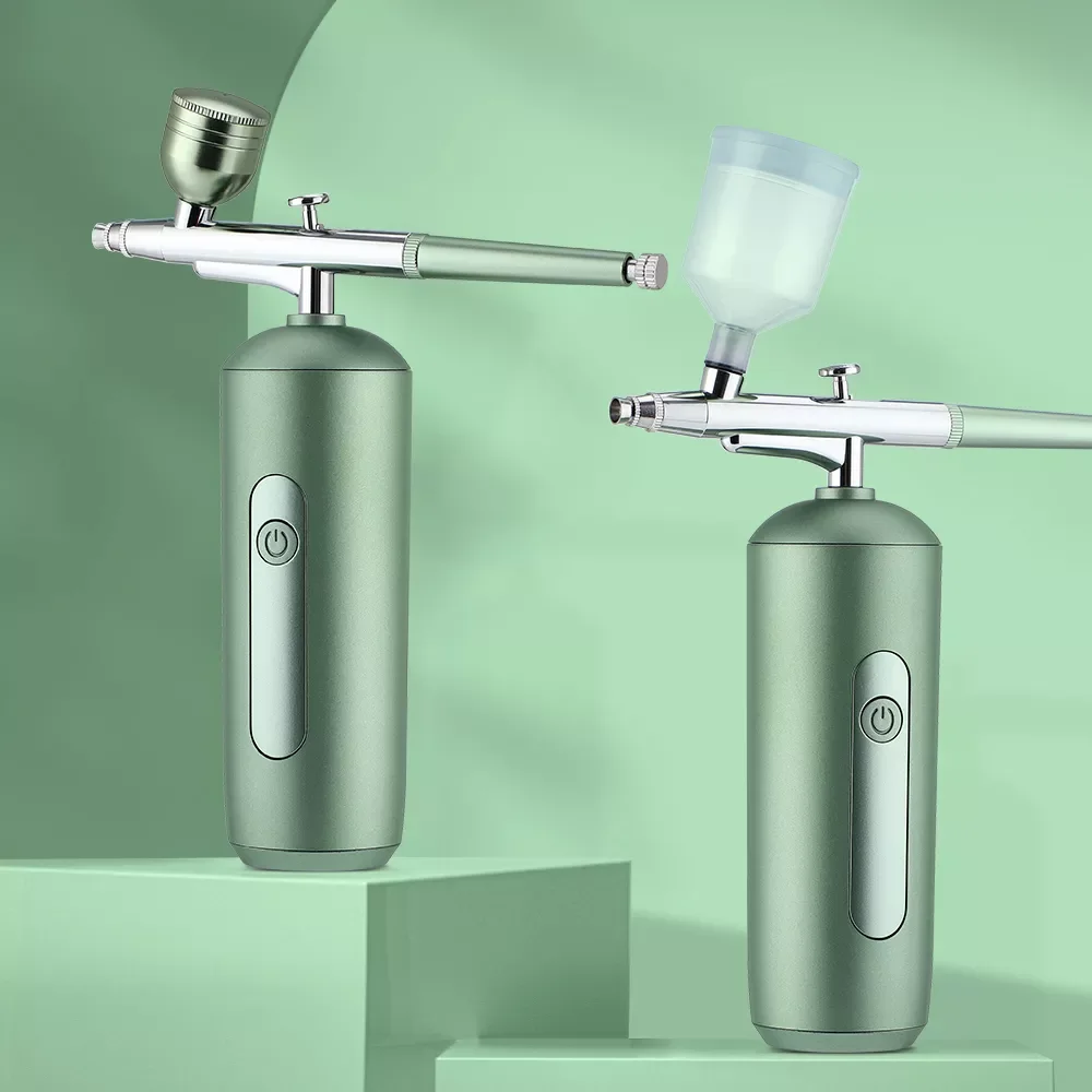 

Airbrush Facial Sprayer Water Oxygen Injector Mini Air Brush Compressor Face Skin Care Beauty Apparatus Wireless Oxygen Infusion