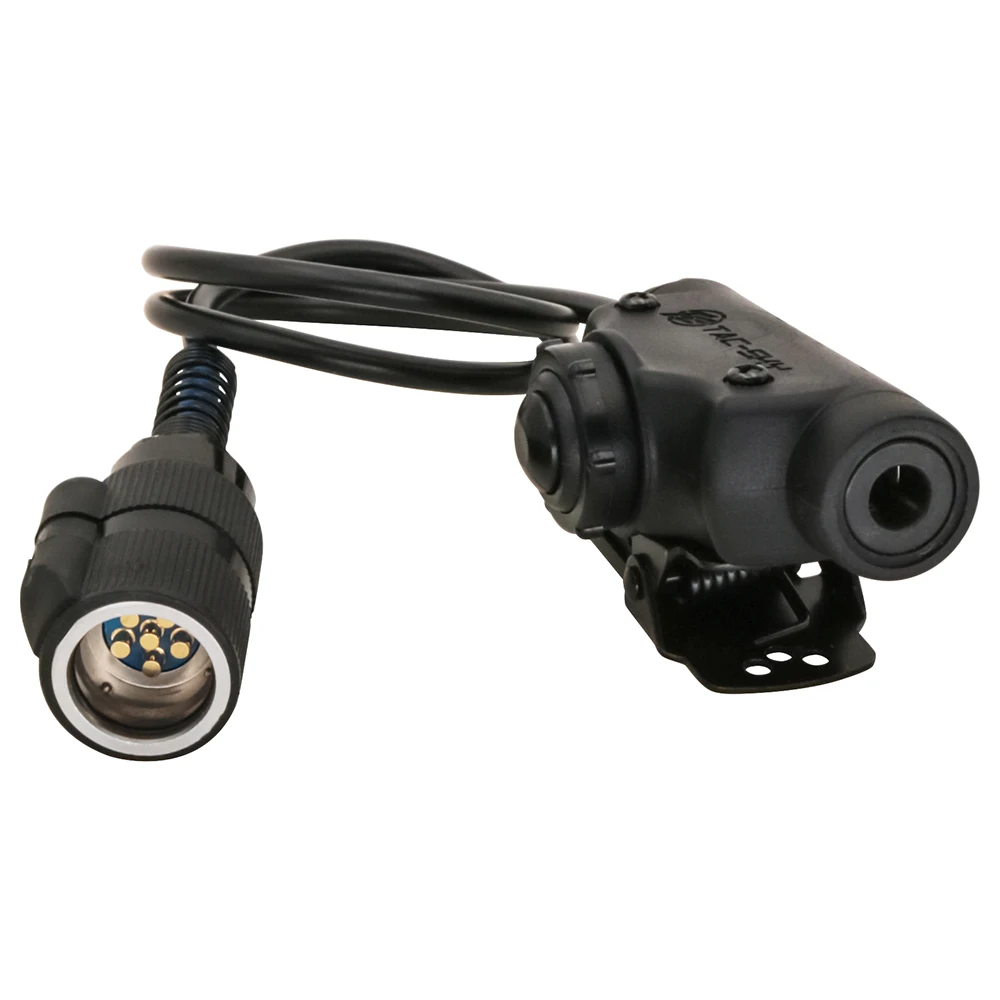 6-Pin U94 V2 PTT Adapter for AN/PRC 152\148 Walkie Talkie Compatible with PELTORCOMTAC Tactical Hunting Noise Cancelling Headset