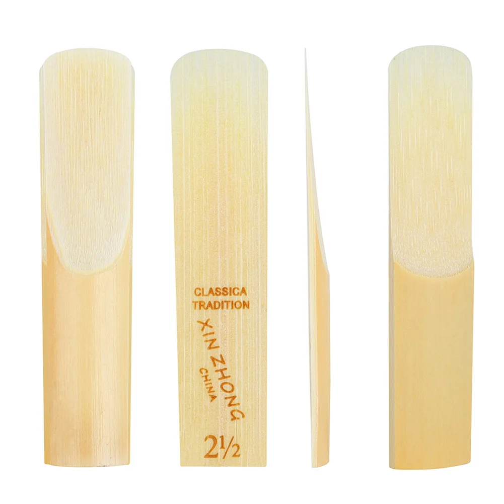 

Reeds Soprano Saxophone Reeds Parts Reed Sax Strength 2.5 Woodwind 10 Pcs 10*/set 6.1cm × 1.3cm Instrument Parts